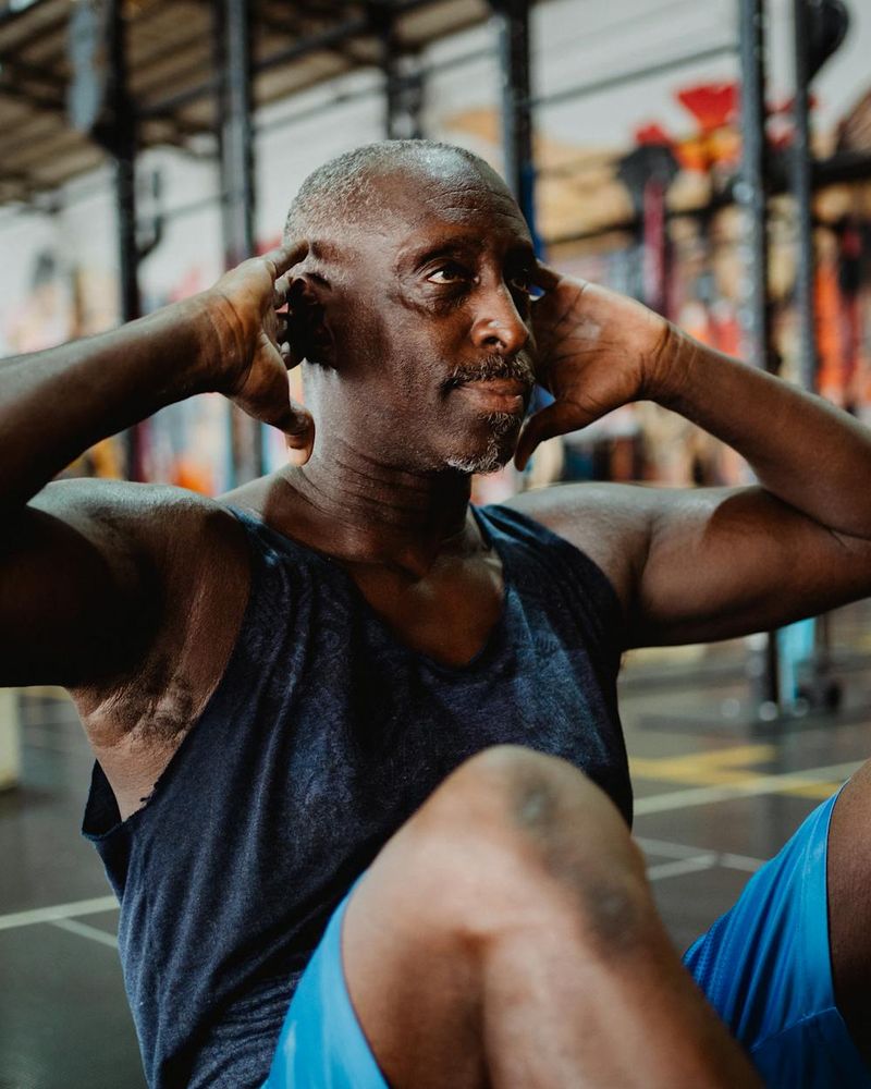 Man focusing on physical activity for better posture and energy
